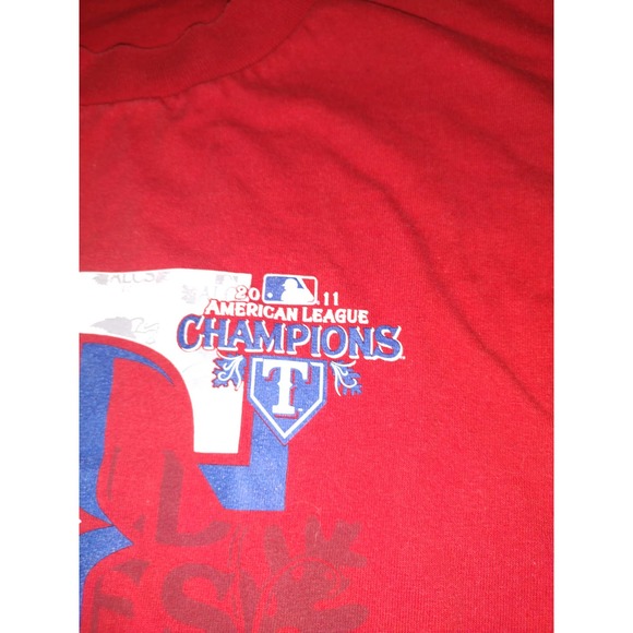 Majestic 2011 American League Champions Size XL - Picture 2 of 5